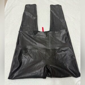 SPANX Faux Leather Leggings